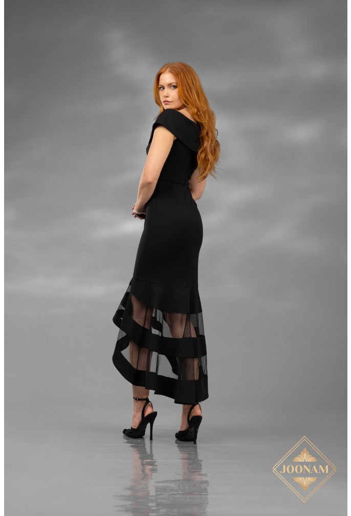 Formal Dresses High Low Formal Evening Dress Black