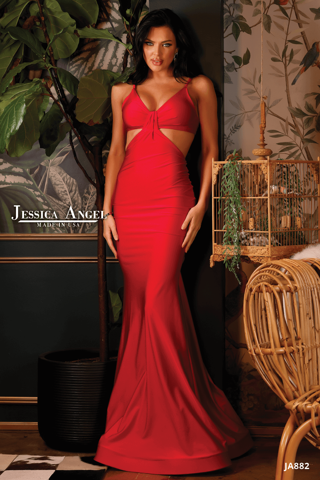 Jessica Angel Long Formal Sexy Prom Dress 882 - The Dress Outlet