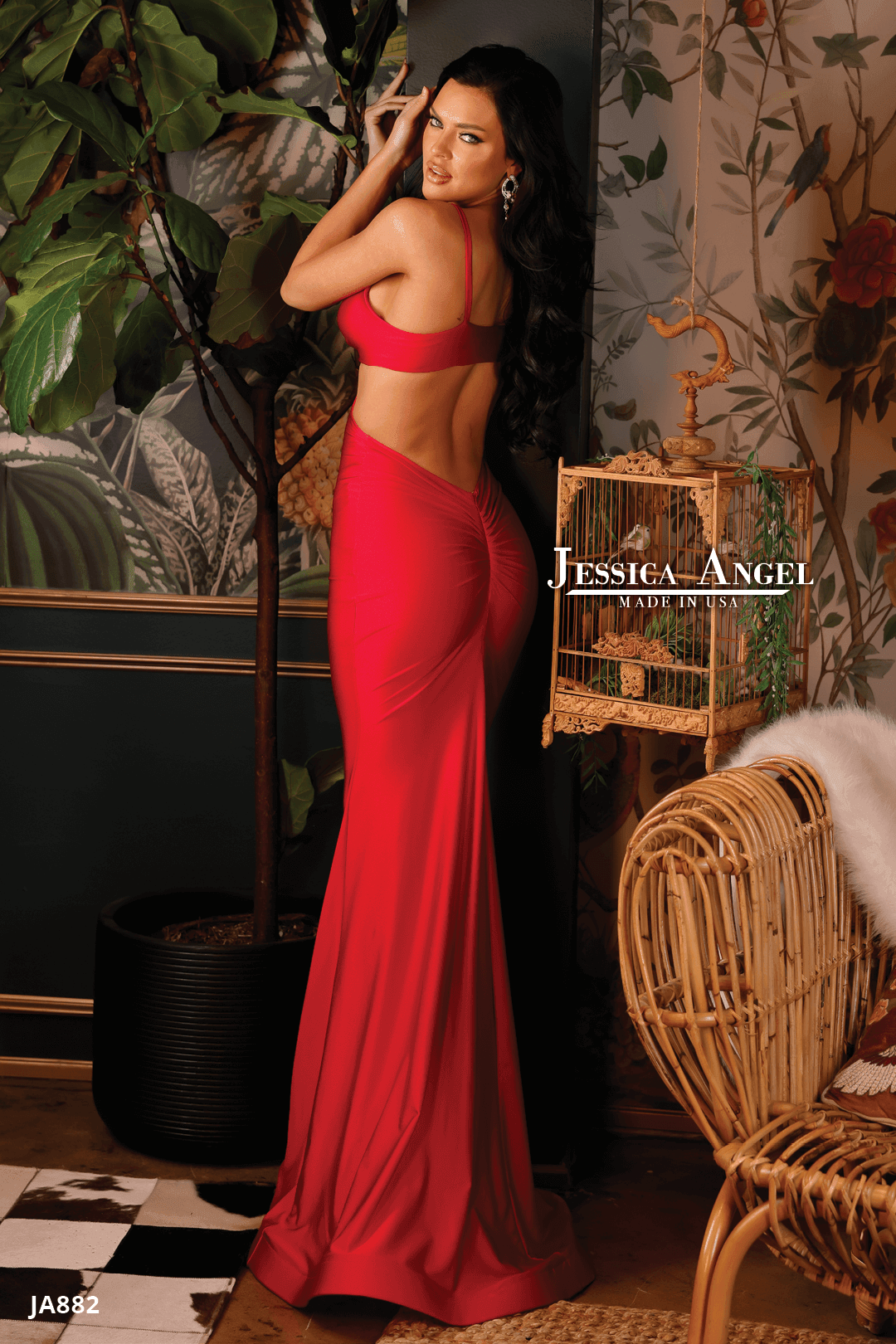 Jessica Angel Long Formal Sexy Prom Dress 882 - The Dress Outlet