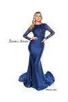 Jessica Angel Long Sleeve Fitted Formal Dress 884 - The Dress Outlet