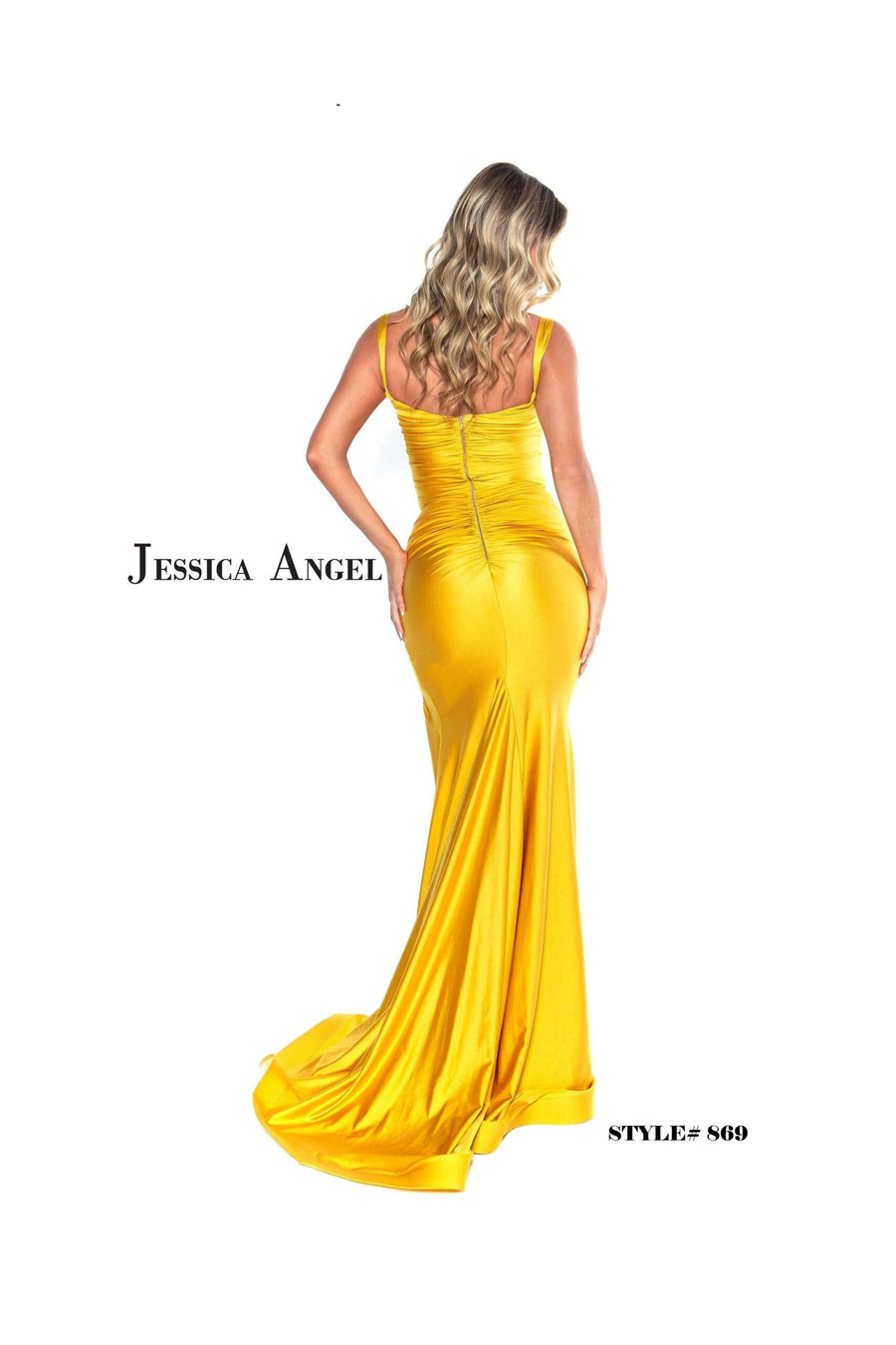 Jessica Angel Sleeveless Fitted Long Dress 869 - The Dress Outlet