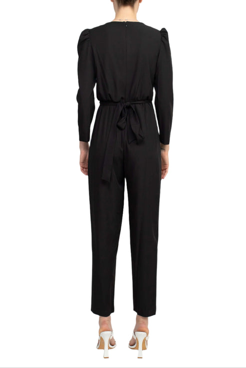 Jumpsuit Long Sleeve Formal Jumpsuit Black