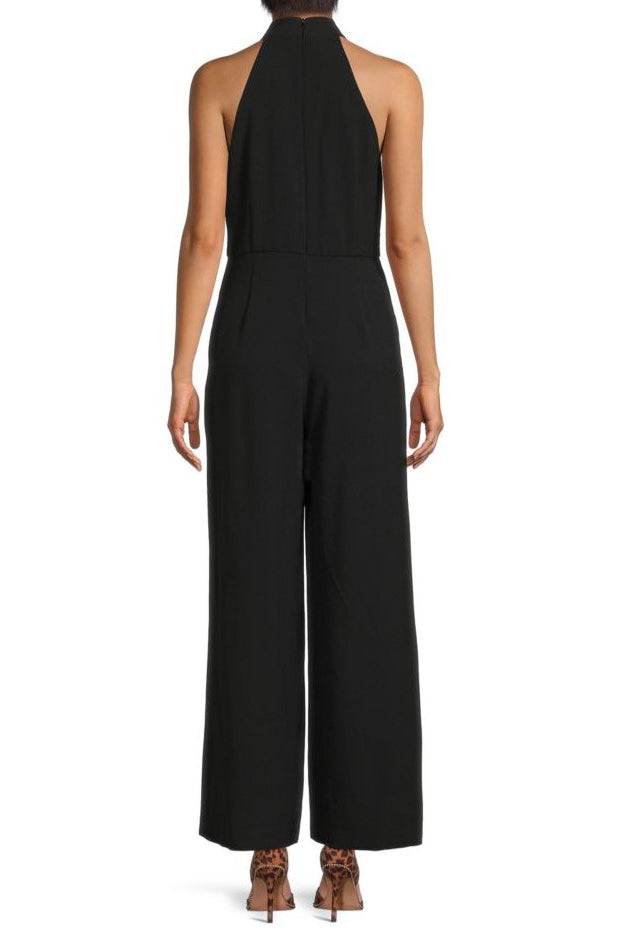 Jumpsuit Long Formal Pocket Jumpsuit Black