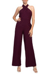Jumpsuit Long Formal Pocket JumpsuitCabernet