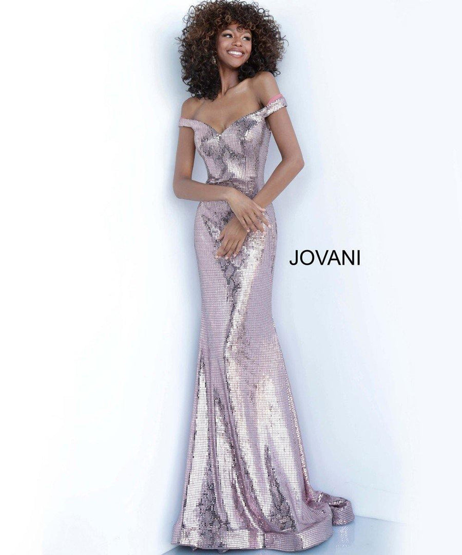 Jovani Fitted Long Prom Dress JVN00690 - The Dress Outlet
