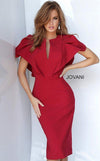 JVN By Jovani Form Fitting Short Dress JVN00759 - The Dress Outlet Jovani
