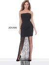 Jovani Fringe Skirt Dress - The Dress Outlet