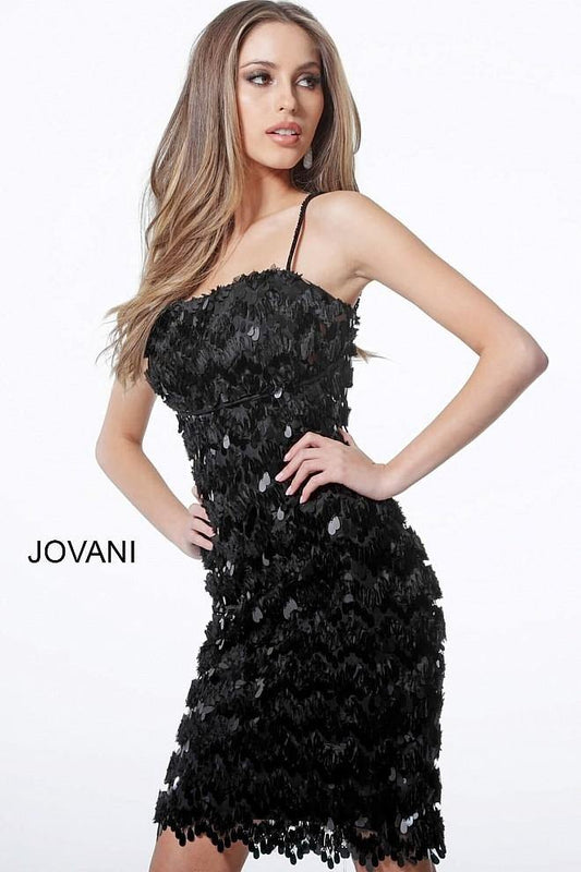 Jovani Short Party Dress JVN1480 - The Dress Outlet