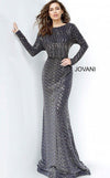 JVN By Jovani Formal Long Sleeve Dress JVN1860 - The Dress Outlet Jovani