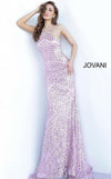 JVN By Jovani Long Formal Halter Prom Gown JVN4132 - The Dress Outlet Jovani