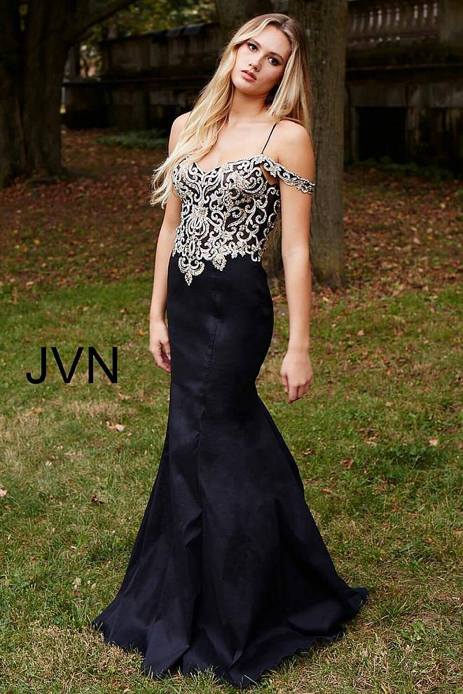 Jovani Long Prom Dress JVN60204 - The Dress Outlet