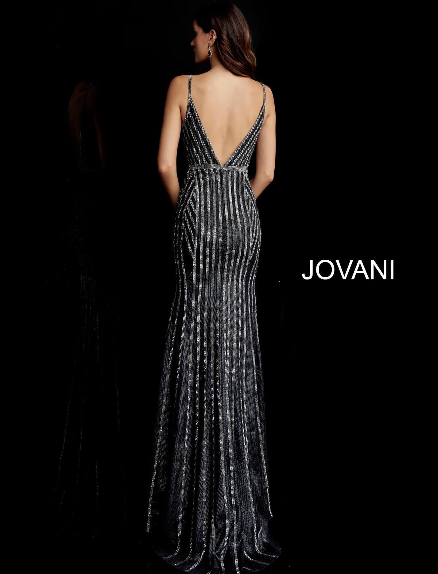 Jovani Long Fitted Dress Prom JVN65978 - The Dress Outlet