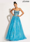 Jovani Beaded Long Formal Dress 6107 - The Dress Outlet