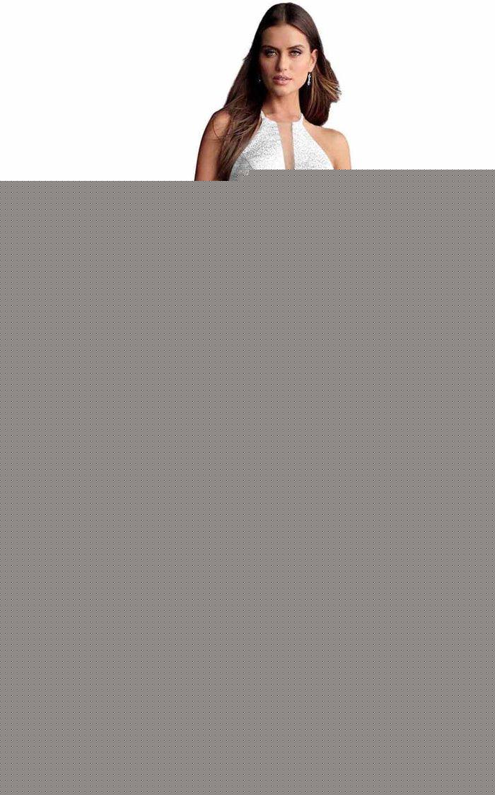 Jovani Halter Mermaid Long Prom Dress 67563 - The Dress Outlet