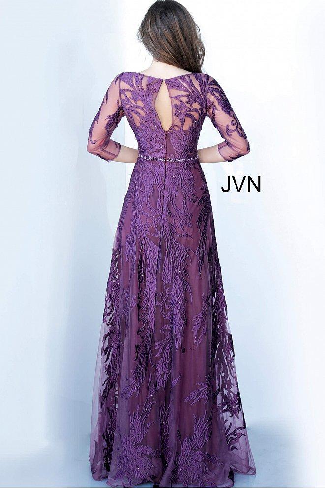 Jovani Long A-Line Formal Gown 02963 - The Dress Outlet