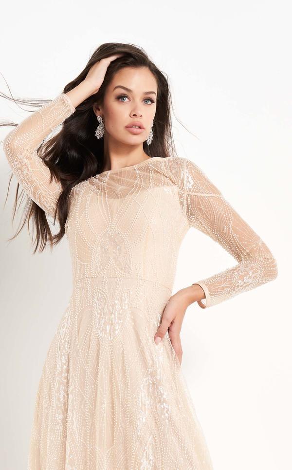 Jovani Long Formal A-Line Dress 03261 - The Dress Outlet