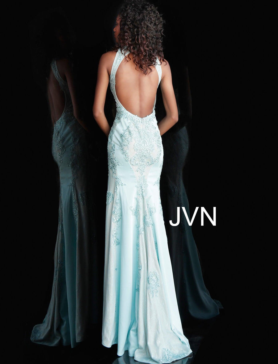Jovani Long Formal Evening Prom Dress 55869 - The Dress Outlet