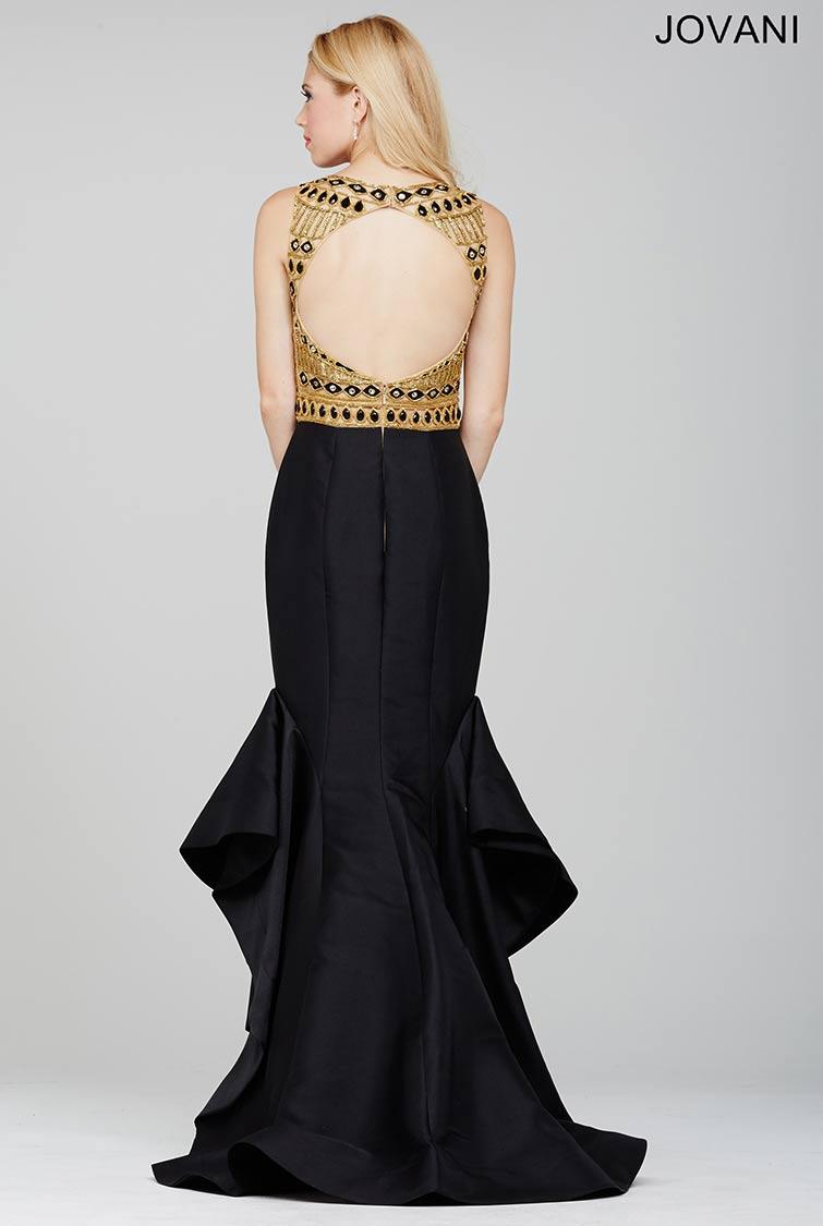 Jovani Long Formal Mermaid Prom Dress 28432 - The Dress Outlet