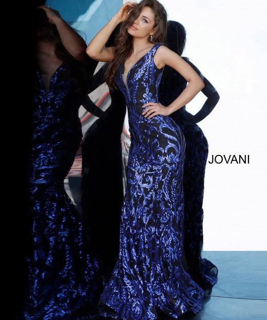 Jovani Long Formal Off Shoulder Prom Dress 63349 - The Dress Outlet