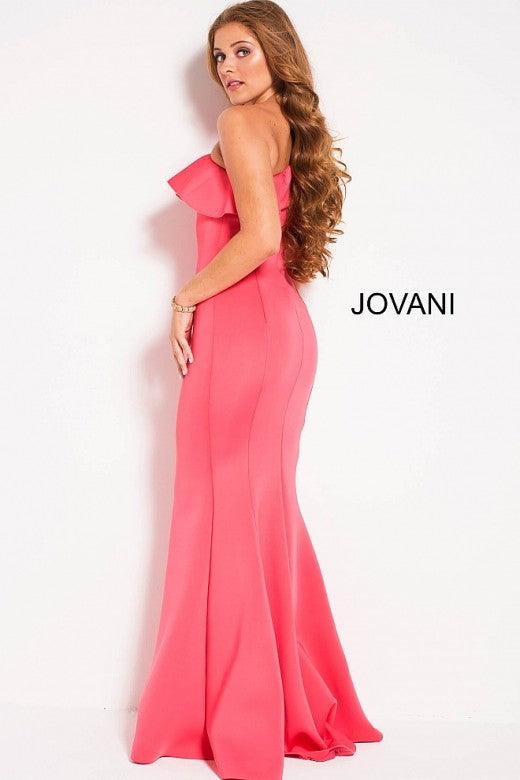 Jovani Long Formal One Shoulder Prom Dress 51274 - The Dress Outlet