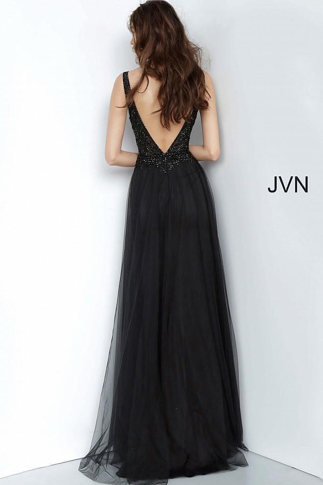 Jovani Long Formal V Back Prom Dress Sale 02253 - The Dress Outlet