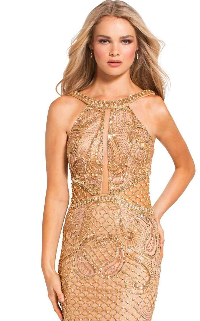 Jovani Long Sexy Fitted Prom Dress 50127 - The Dress Outlet