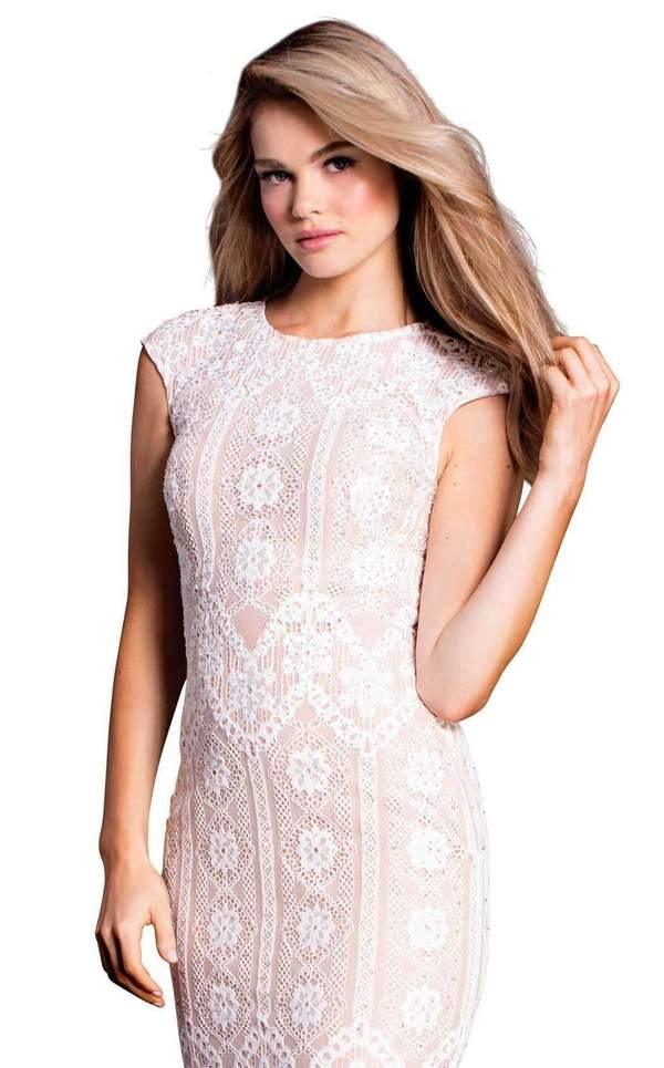 Jovani Long Sleeveless Formal Dress 52093 - The Dress Outlet