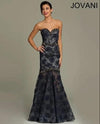 Jovani Mermaid Fit Long Evening Dress 92625 - The Dress Outlet