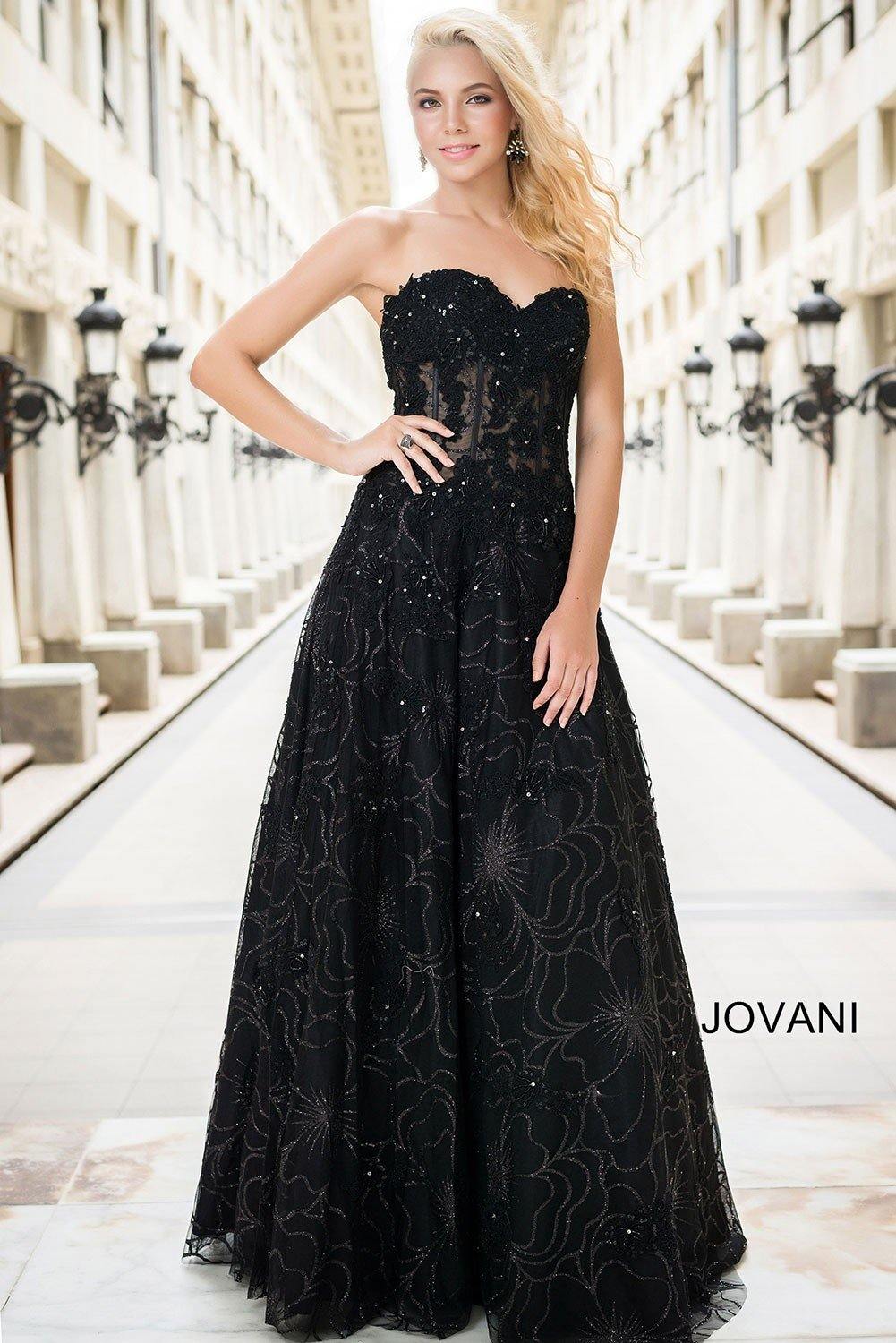 Jovani Mother of the Bride Long Formal Dress 14913 - The Dress Outlet
