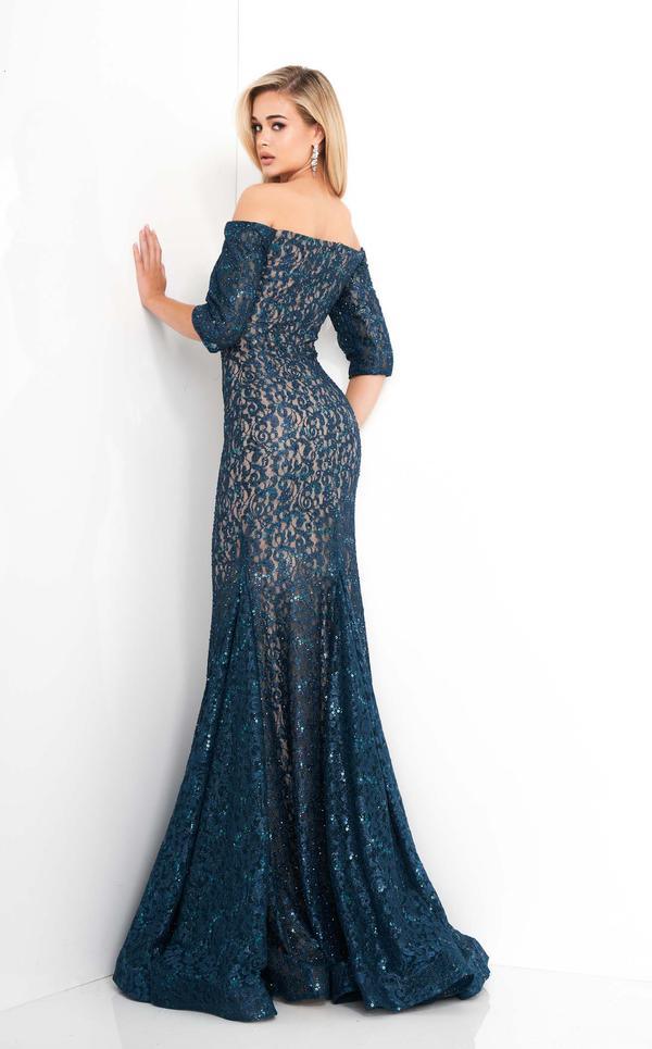 Jovani Off Shoulder Long Formal Dress 1198 - The Dress Outlet
