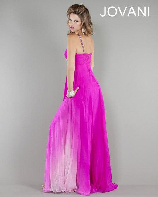 Jovani Prom Long One Shoulder Formal Dress 159204 - The Dress Outlet