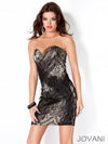 Jovani Prom Short Strapless Cocktail Dress 4740 - The Dress Outlet
