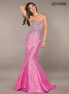 Jovani Prom Strapless Long Mermaid Dress 944 - The Dress Outlet