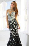 Jovani Prom Strapless Long Mermaid Dress 944 - The Dress Outlet