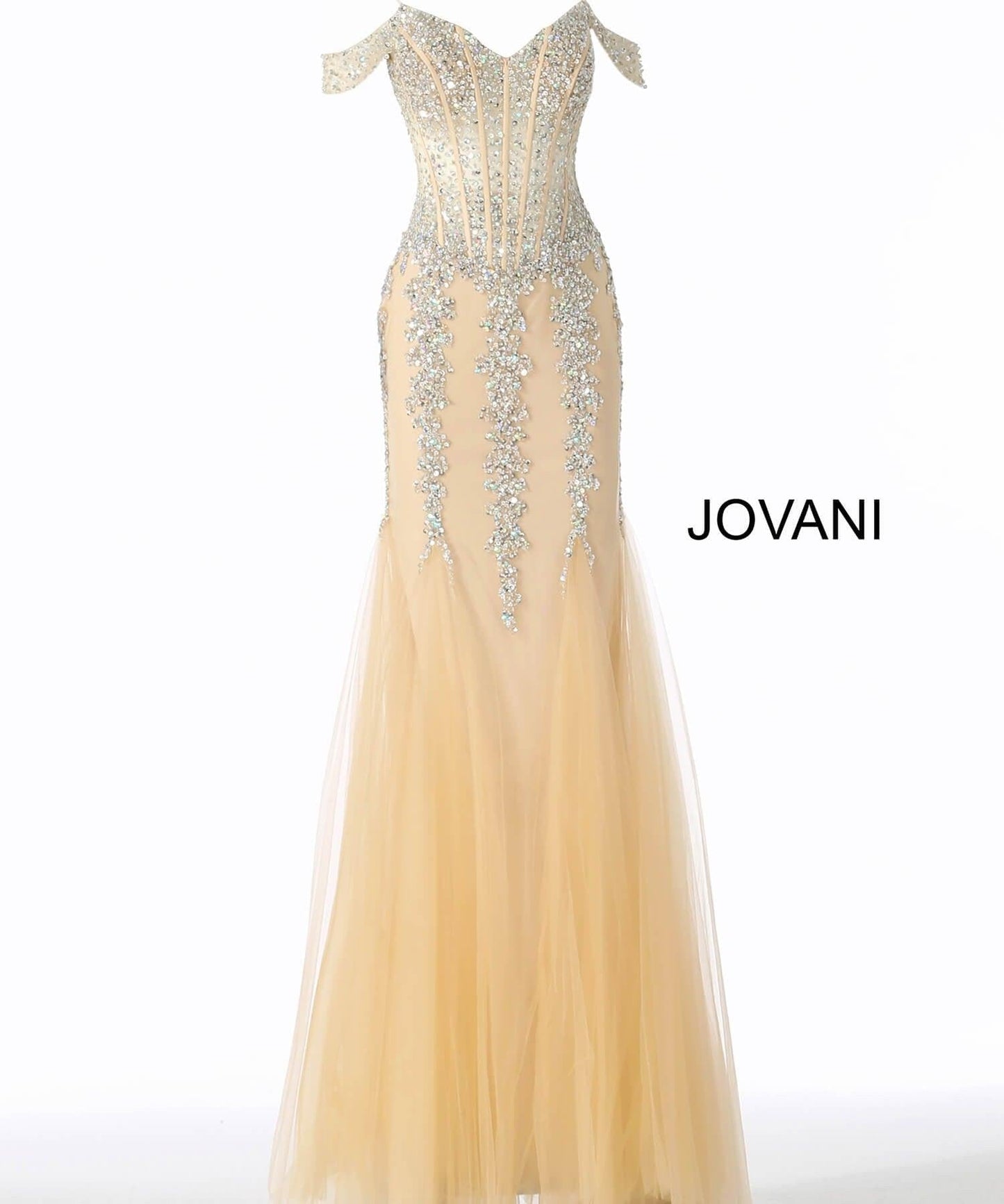 Jovani Sequin Long Fitted Evening Gown 51115 - The Dress Outlet