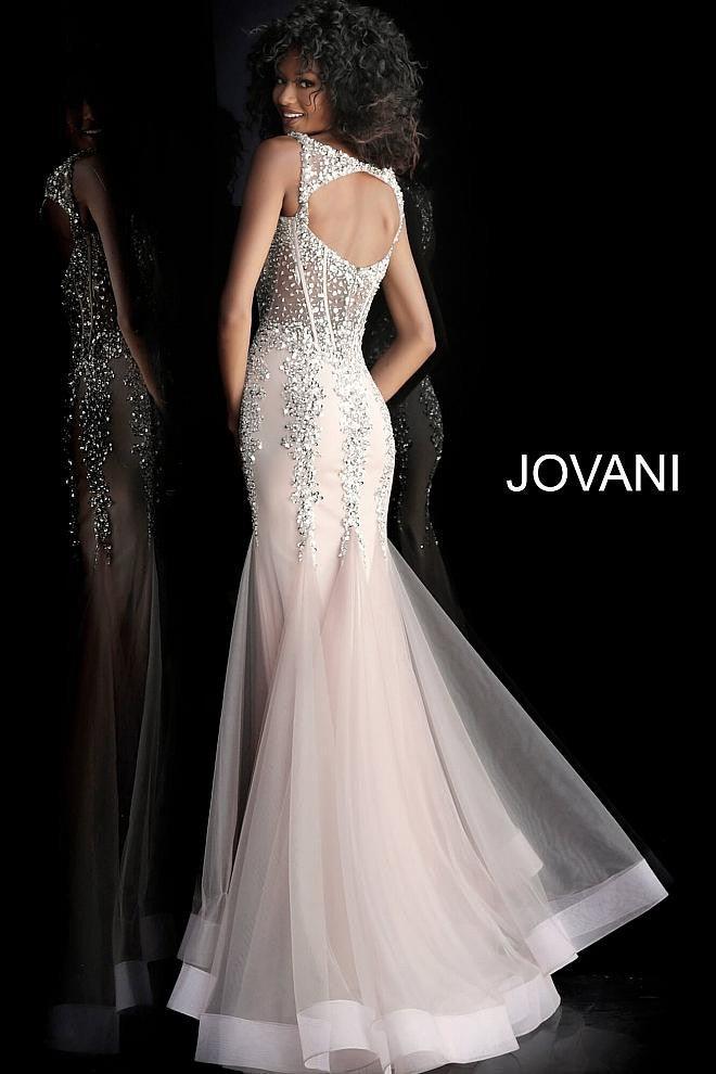 Jovani Sexy Long Formal Gown 62523 - The Dress Outlet