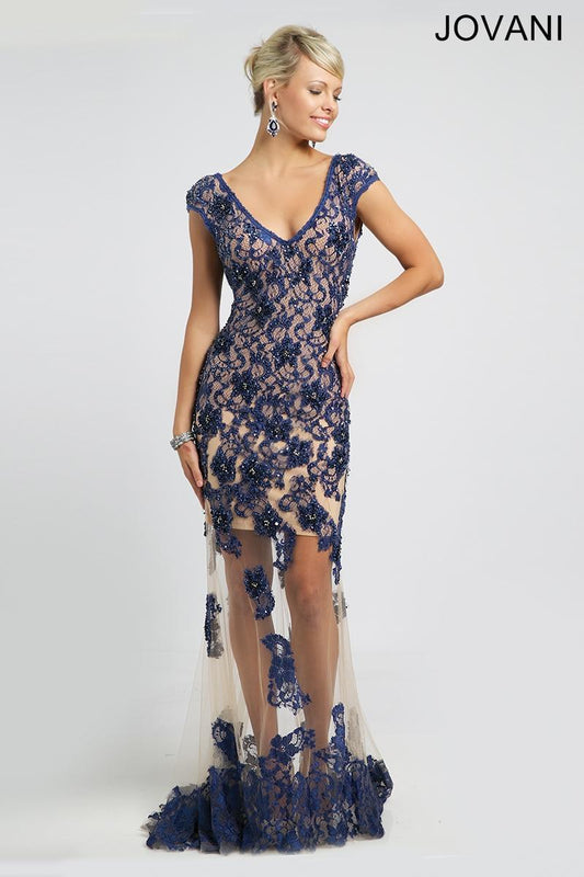 Jovani Sexy Long Formal Prom Gown 88933 - The Dress Outlet