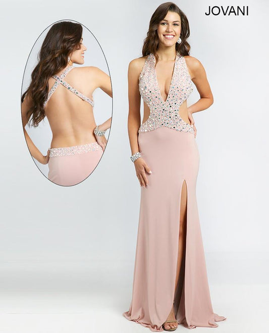 Jovani Sexy Long Prom Gown 99056 - The Dress Outlet