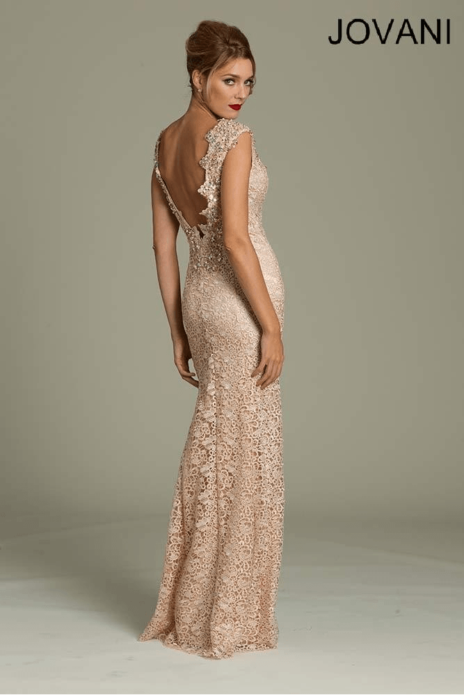 Jovani Sleeveless Long Formal Dress 89693 - The Dress Outlet