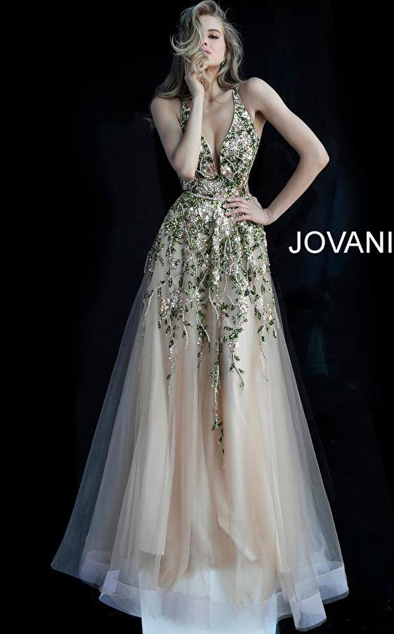 Jovani Sleeveless Long Prom Dress 60800 - The Dress Outlet