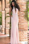 Jovani Sleeveless Long Sexy Prom Dress 23046 - The Dress Outlet