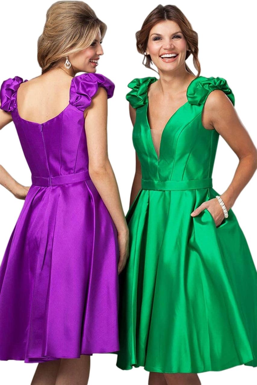 Jovani Sleeveless Short Cocktail Dress  98240 - The Dress Outlet