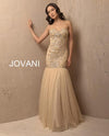 Jovani Strapless Fitted Long Prom Dress 7230 - The Dress Outlet