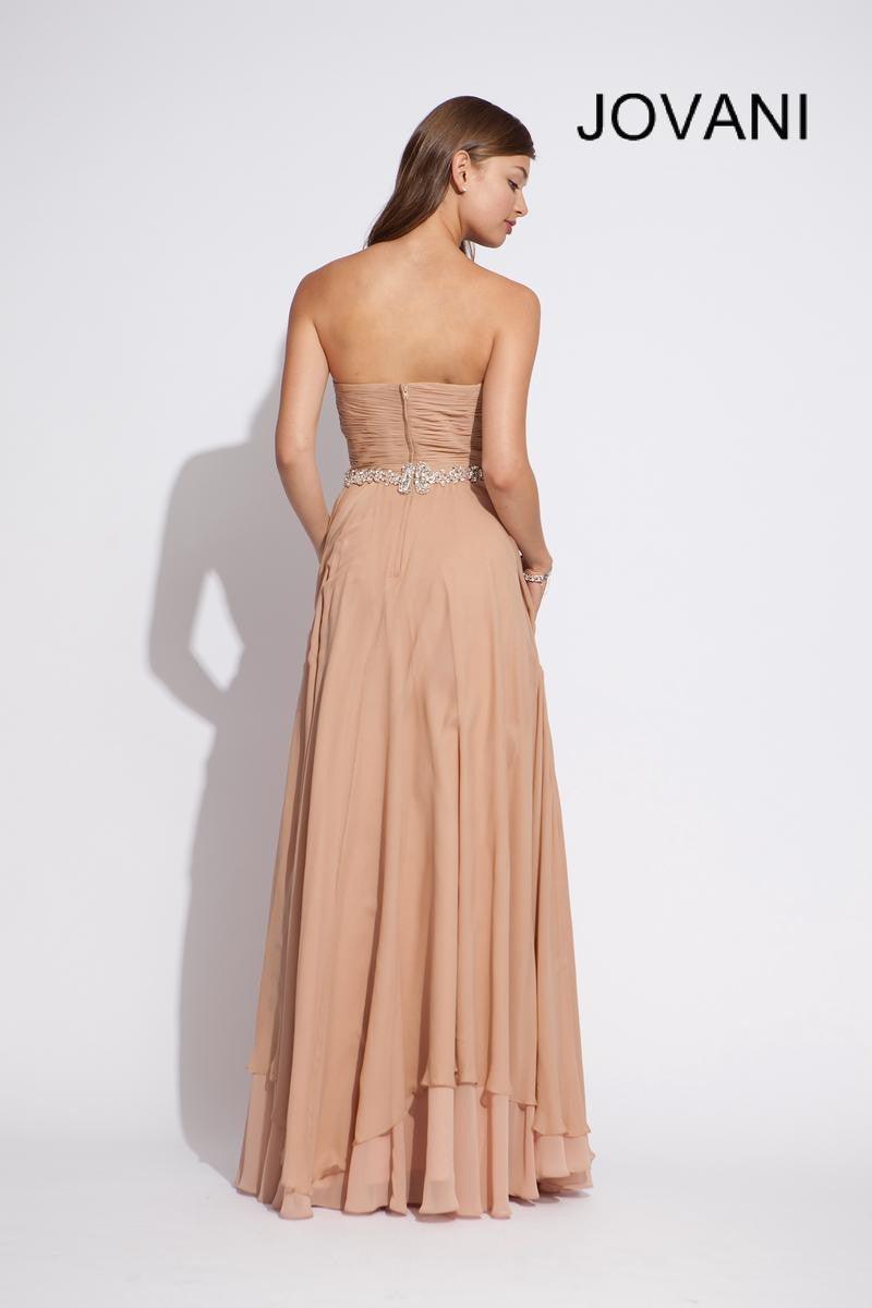 Jovani Strapless Long Formal Gown 159764 - The Dress Outlet