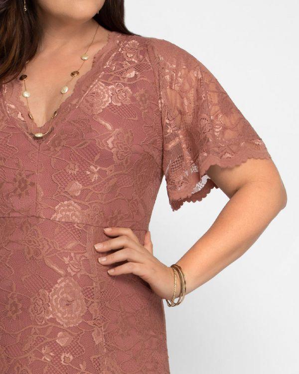 Kiyonna Formal Long A-Line Dress - The Dress Outlet