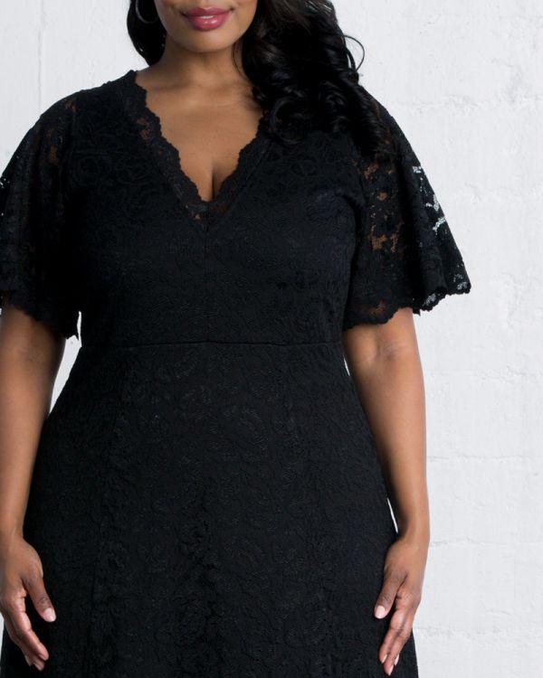 Kiyonna Formal Long A-Line Dress - The Dress Outlet