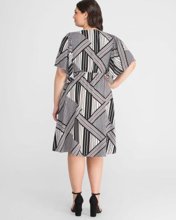 Kiyonna Formal Short  A-Line Dress - The Dress Outlet