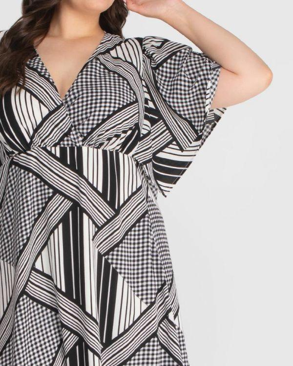 Kiyonna Formal Short  A-Line Dress - The Dress Outlet