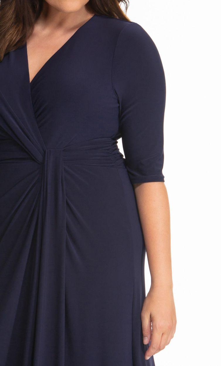 Kiyonna Long Formal Dress Plus Size - The Dress Outlet Kiyonna