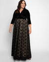 Kiyonna Long Formal Plus Size Dress - The Dress Outlet